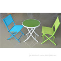 garden table chair set rattan folding glass top dining tables